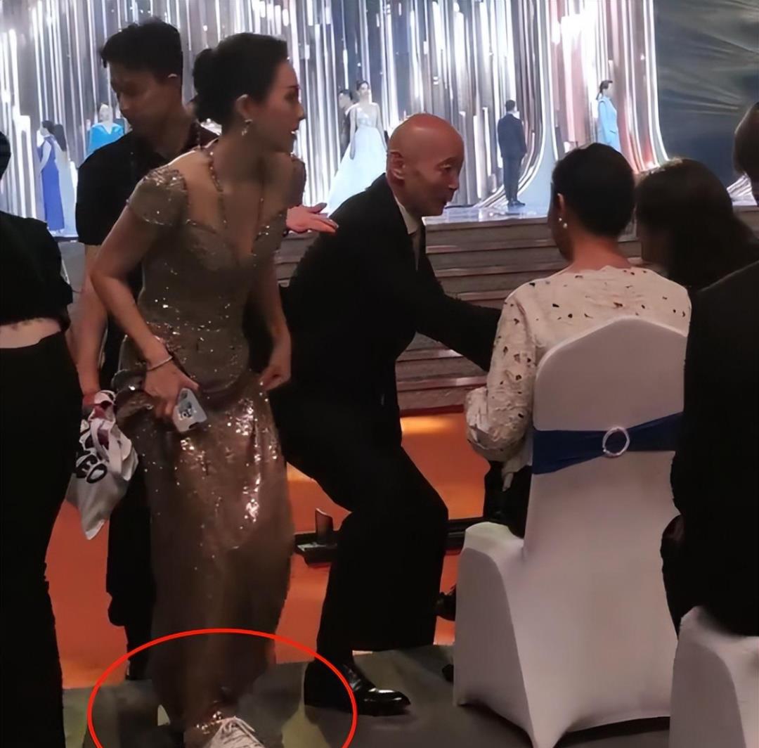 章子怡华表奖摔倒后坐轮椅现身