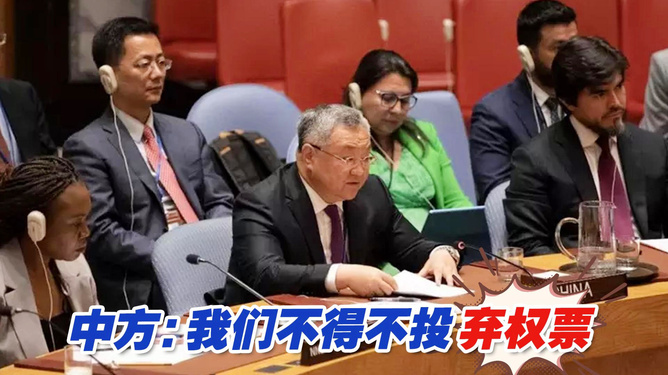 中方不得不投弃权票